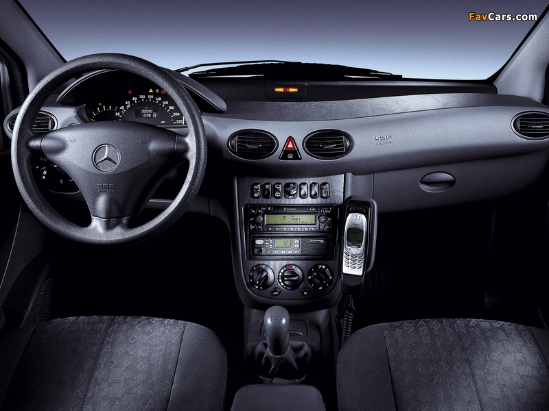 Mercedes-Benz A-Klasse Taxi (W168) 1997–2004 wallpapers (800 x 600)