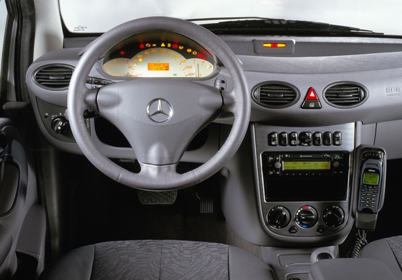 Mercedes-Benz A-Klasse (W168) 2000–04 wallpapers