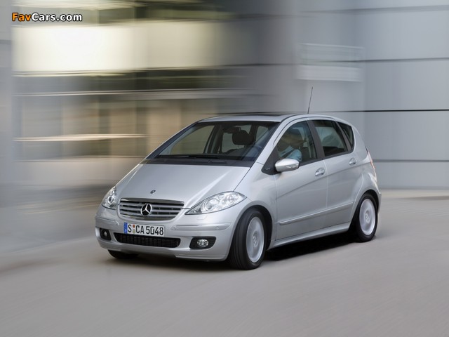 Mercedes-Benz A 200 5-door (W169) 2004–08 images (640 x 480)