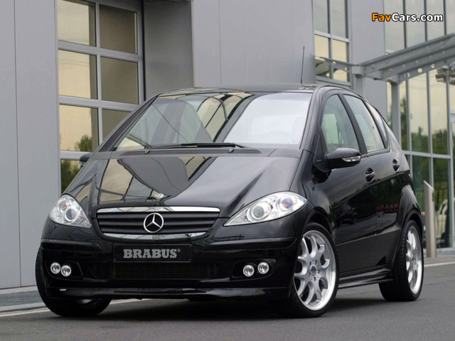 Brabus Mercedes-Benz A-Klasse 5-door (W169) 2004–08 pictures (640 x 480)