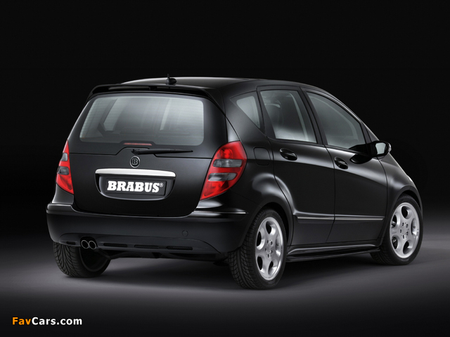 Brabus Mercedes-Benz A-Klasse 5-door (W169) 2004–08 wallpapers (640 x 480)