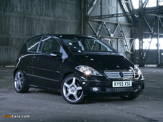 Mercedes-Benz A 200 Turbo 3-door UK-spec (W169) 2004–08 wallpapers (640 x 480)