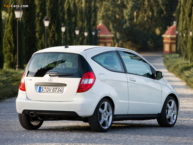 Mercedes-Benz A 170 3-door (W169) 2008–12 images (800 x 600)