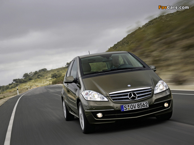 Mercedes-Benz A 200 5-door (W169) 2008–12 photos (640 x 480)