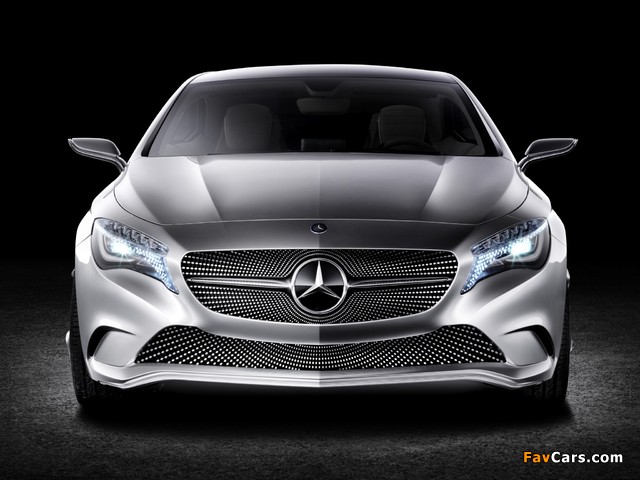 Mercedes-Benz Concept A-Klasse 2011 wallpapers (640 x 480)