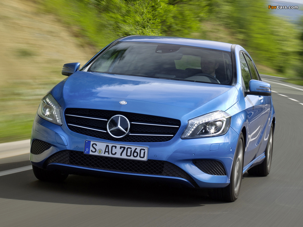 Mercedes-Benz A 200 Urban Package (W176) 2012 images (1024 x 768)