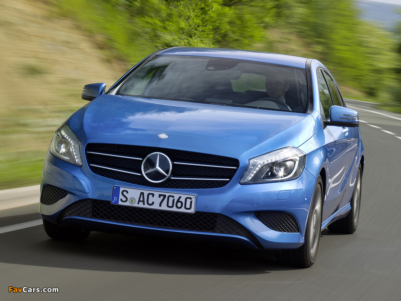 Mercedes-Benz A 200 Urban Package (W176) 2012 images (800 x 600)