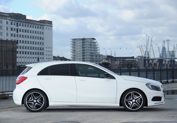 Mercedes-Benz A 220 CDI Style Package UK-spec (W176) 2012 images