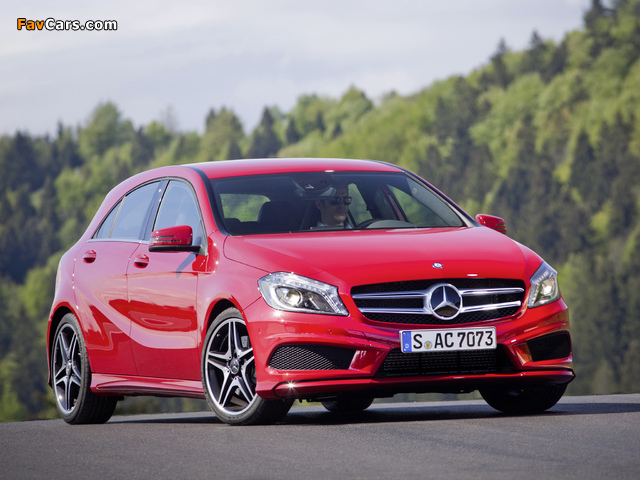 Mercedes-Benz A 180 Style Package (W176) 2012 images (640 x 480)