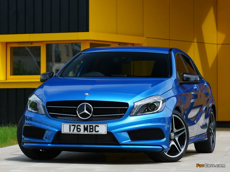 Mercedes-Benz A 200 CDI Style Package UK-spec (W176) 2012 images (800 x 600)