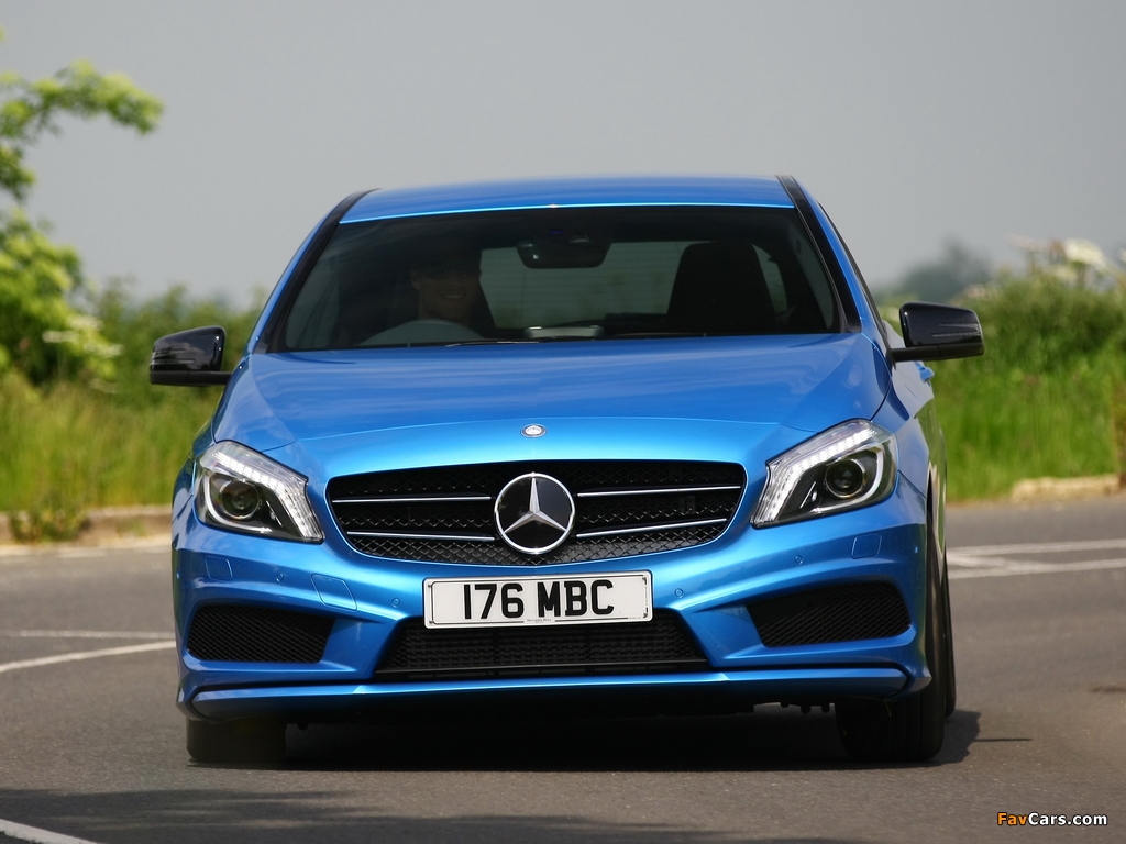 Mercedes-Benz A 200 CDI Style Package UK-spec (W176) 2012 images (1024 x 768)