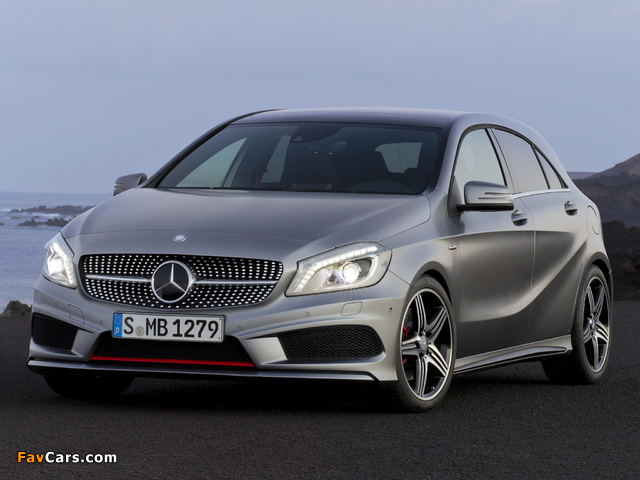 Mercedes-Benz A 250 AMG Sport Package (W176) 2012 images (640 x 480)