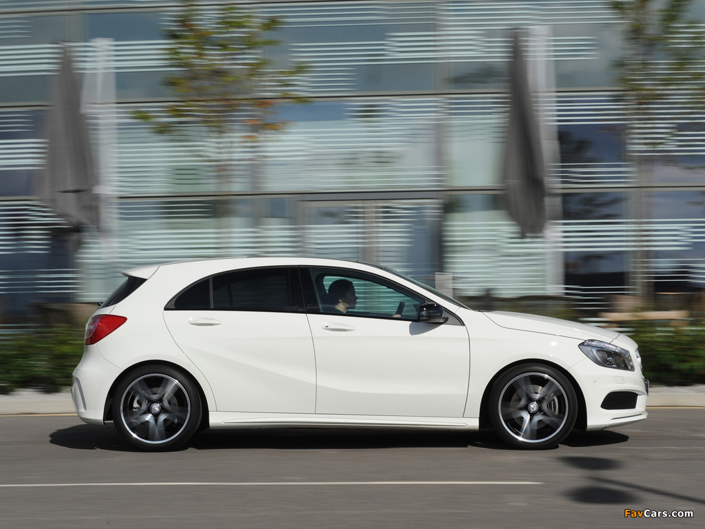 Mercedes-Benz A 220 CDI Style Package UK-spec (W176) 2012 images (1024 x 768)