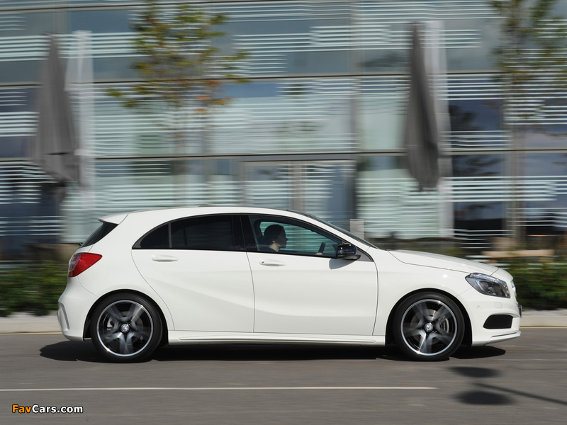 Mercedes-Benz A 220 CDI Style Package UK-spec (W176) 2012 images (800 x 600)