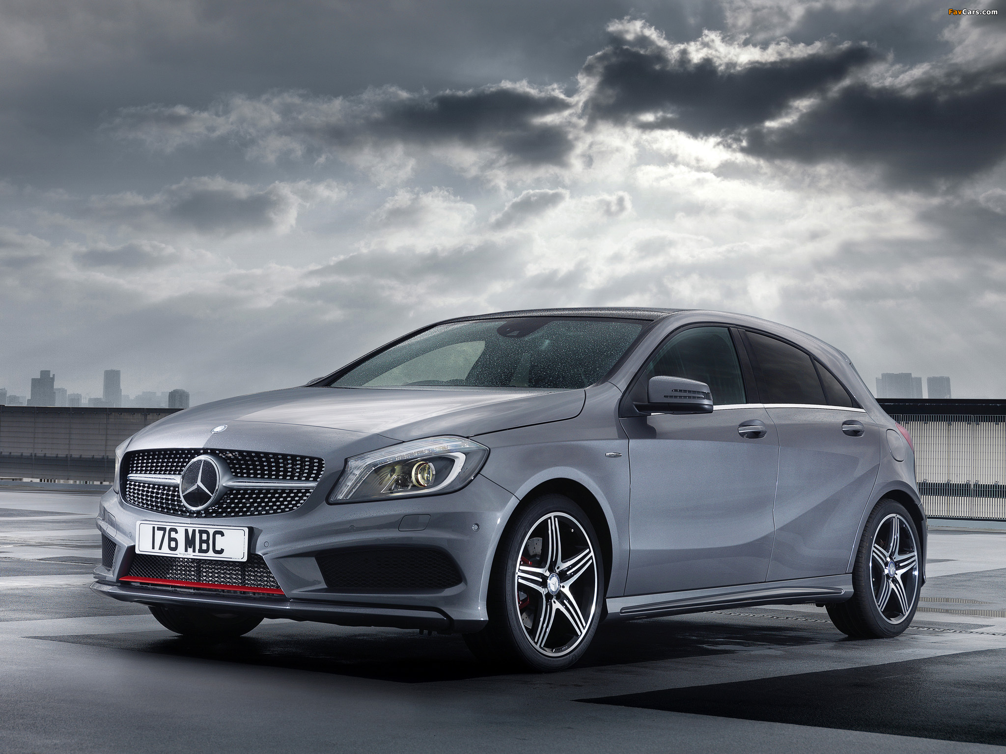 Mercedes-Benz A 250 AMG Sport Package UK-spec (W176) 2012 images (2048 x 1536)