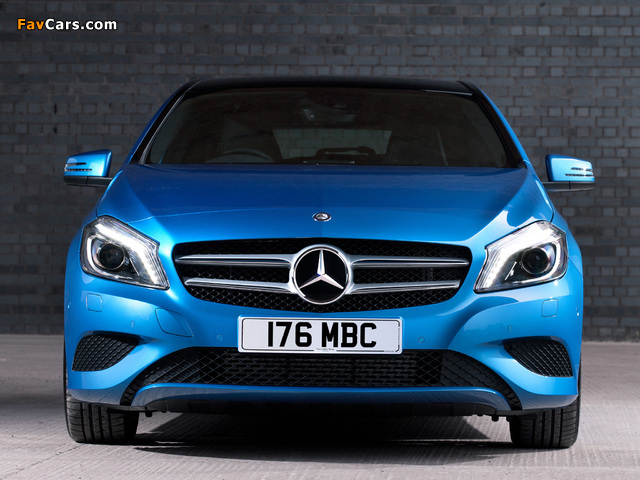 Mercedes-Benz A 200 CDI Urban Package UK-spec (W176) 2012 images (640 x 480)