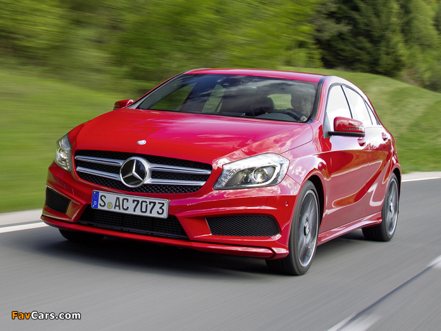 Mercedes-Benz A 180 Style Package (W176) 2012 images (640 x 480)