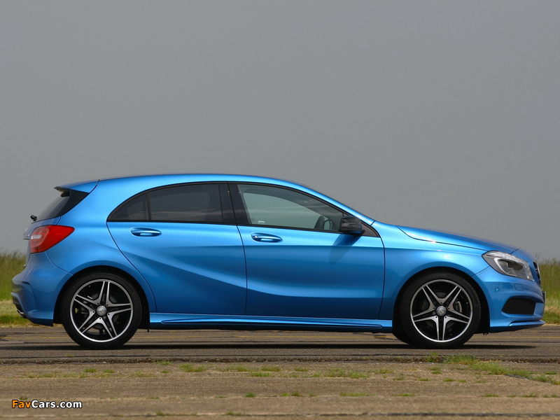 Mercedes-Benz A 200 CDI Style Package UK-spec (W176) 2012 photos (800 x 600)