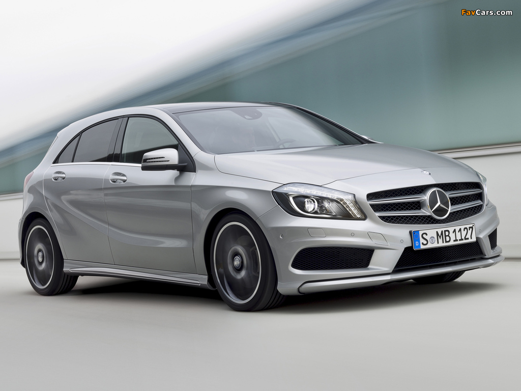 Mercedes-Benz A 250 Style Package (W176) 2012 photos (1024 x 768)