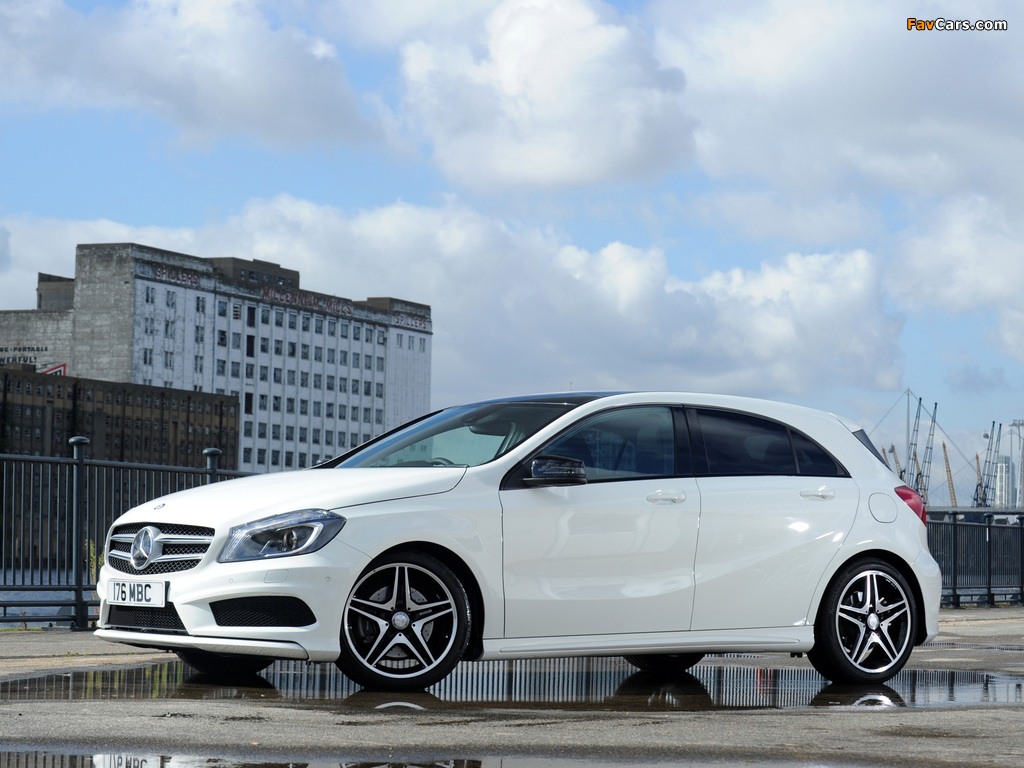 Mercedes-Benz A 220 CDI Style Package UK-spec (W176) 2012 photos (1024 x 768)