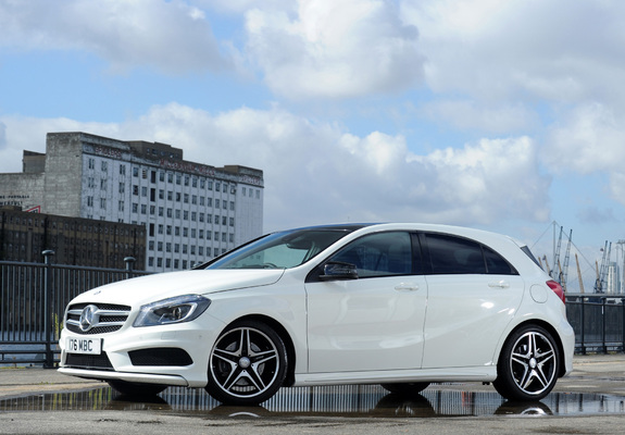 Mercedes-Benz A 220 CDI Style Package UK-spec (W176) 2012 photos