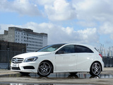 Mercedes-Benz A 220 CDI Style Package UK-spec (W176) 2012 photos