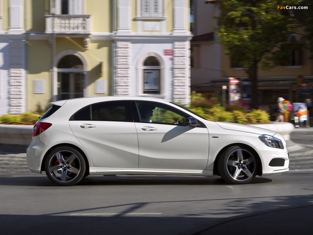 Mercedes-Benz A 200 CDI AMG Sport Package (W176) 2012 photos (1024 x 768)