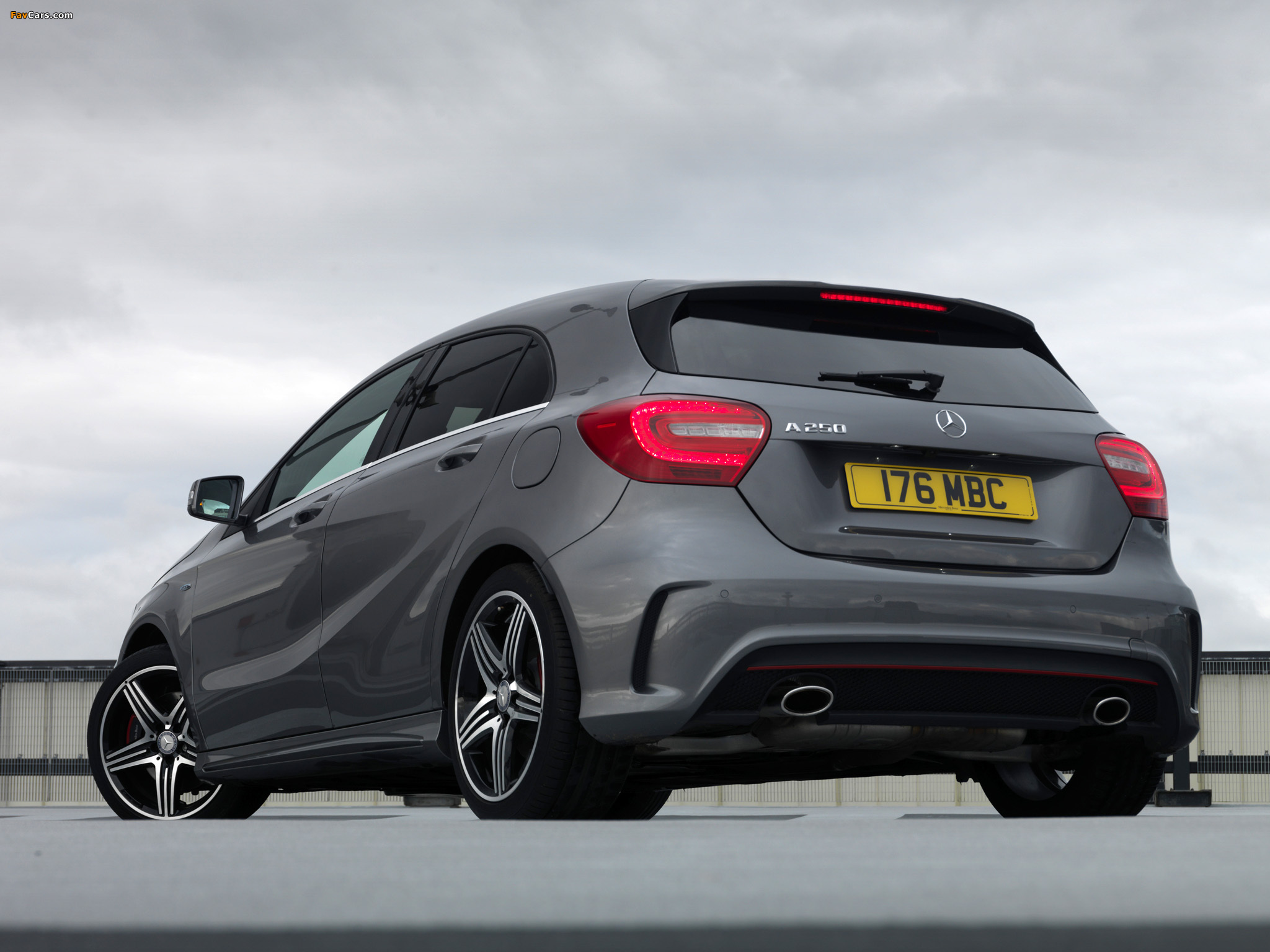 Mercedes-Benz A 250 AMG Sport Package UK-spec (W176) 2012 photos (2048 x 1536)