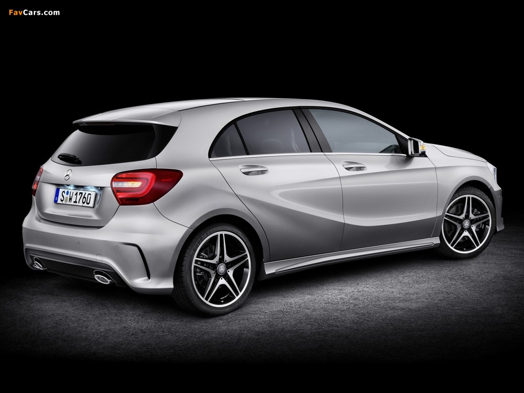 Mercedes-Benz A 250 Style Package (W176) 2012 photos (1024 x 768)