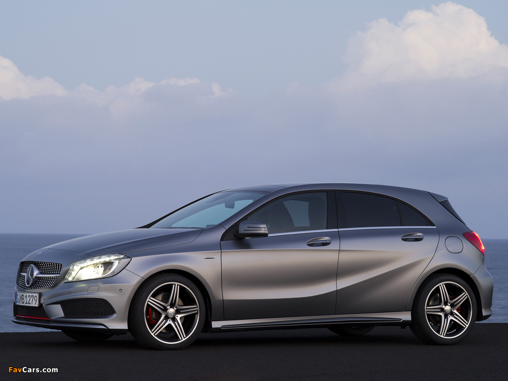 Mercedes-Benz A 250 AMG Sport Package (W176) 2012 pictures (1024 x 768)