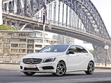 Mercedes-Benz A 200 Style Package AU-spec (W176) 2012 pictures