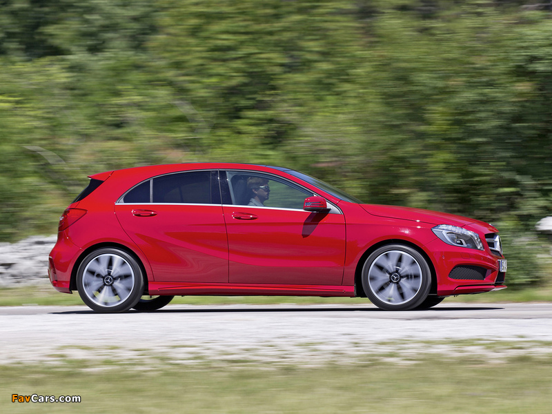 Mercedes-Benz A 200 CDI Style Package (W176) 2012 pictures (800 x 600)