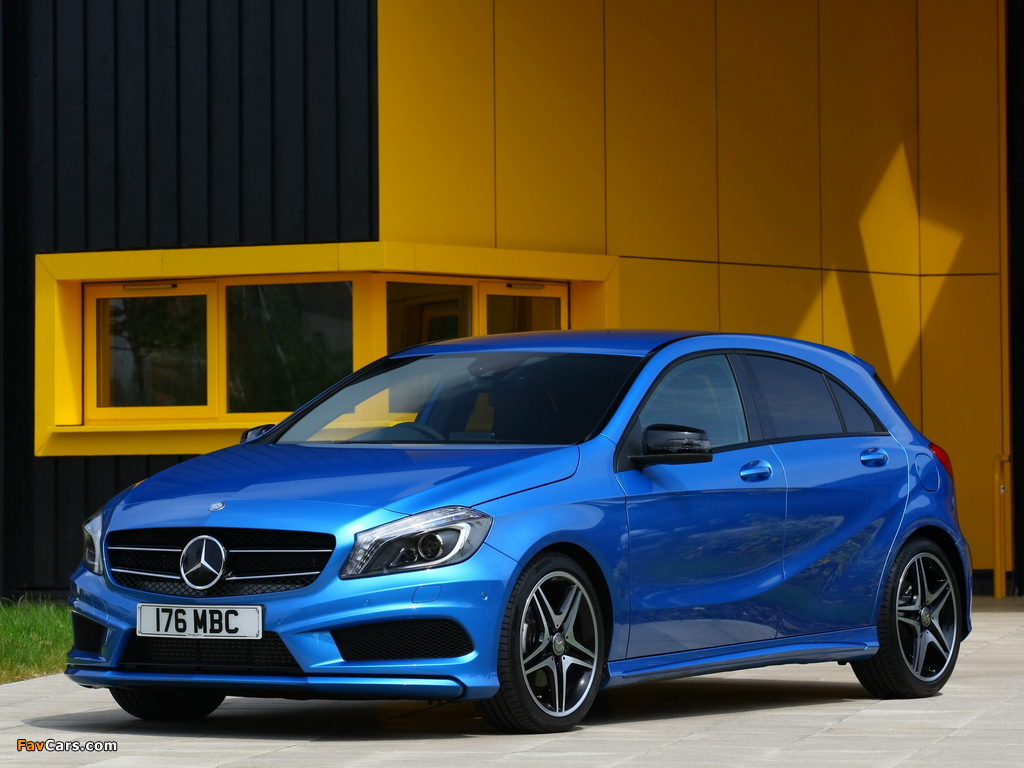 Mercedes-Benz A 200 CDI Style Package UK-spec (W176) 2012 pictures (1024 x 768)