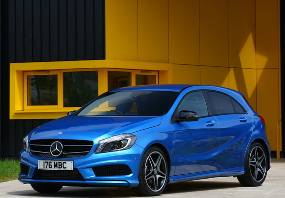 Mercedes-Benz A 200 CDI Style Package UK-spec (W176) 2012 pictures