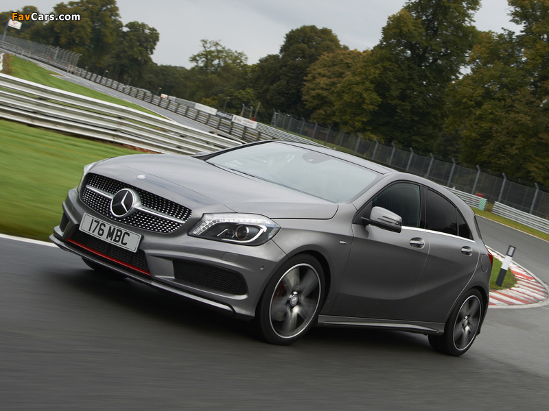 Mercedes-Benz A 250 AMG Sport Package UK-spec (W176) 2012 pictures (800 x 600)