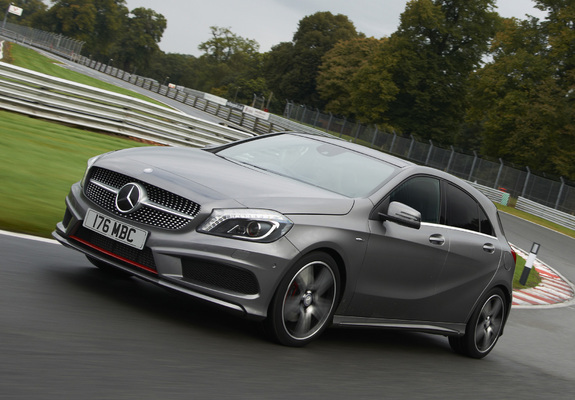 Mercedes-Benz A 250 AMG Sport Package UK-spec (W176) 2012 pictures