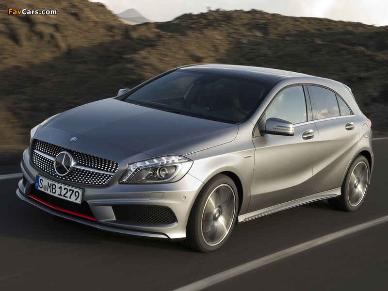 Mercedes-Benz A 250 AMG Sport Package (W176) 2012 pictures (800 x 600)