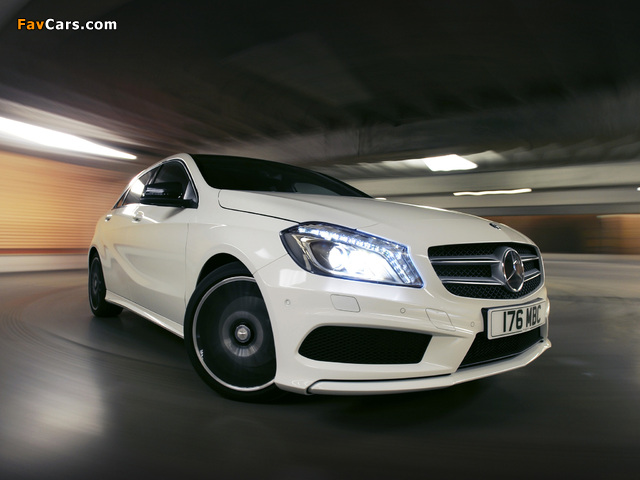 Mercedes-Benz A 220 CDI Style Package UK-spec (W176) 2012 pictures (640 x 480)