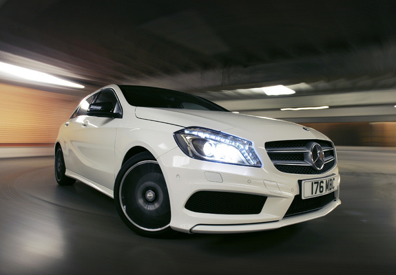 Mercedes-Benz A 220 CDI Style Package UK-spec (W176) 2012 pictures