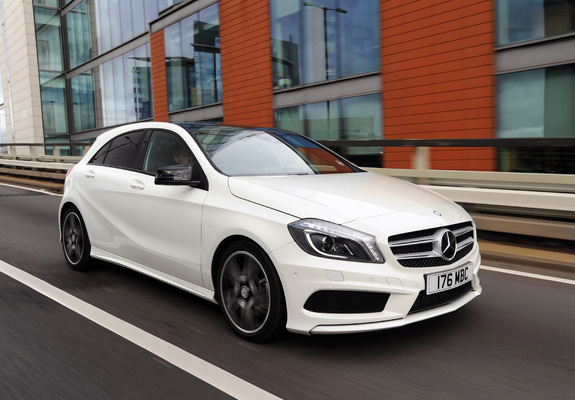 Mercedes-Benz A 220 CDI Style Package UK-spec (W176) 2012 pictures