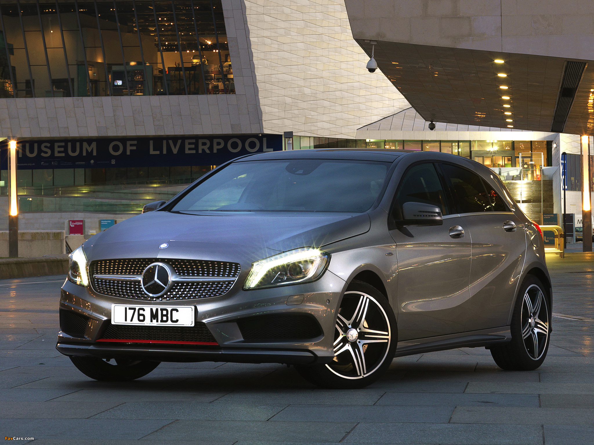 Mercedes-Benz A 250 AMG Sport Package UK-spec (W176) 2012 pictures (2048 x 1536)