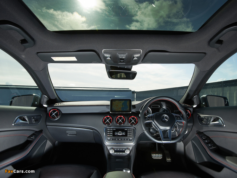 Mercedes-Benz A 250 AMG Sport Package UK-spec (W176) 2012 pictures (800 x 600)