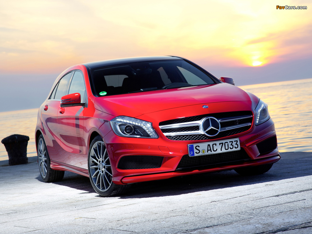 Mercedes-Benz A 200 CDI Style Package (W176) 2012 pictures (1024 x 768)
