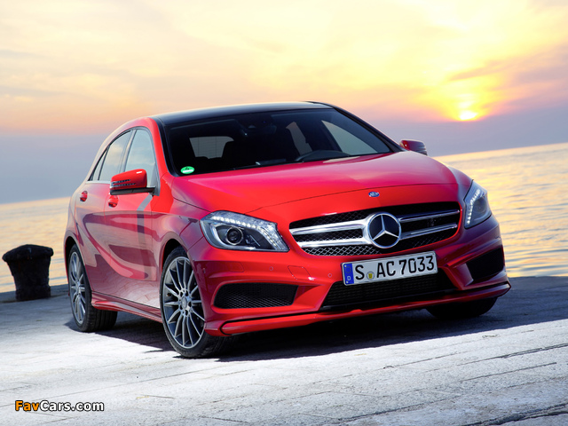 Mercedes-Benz A 200 CDI Style Package (W176) 2012 pictures (640 x 480)