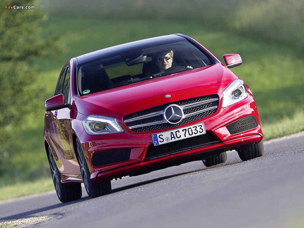 Mercedes-Benz A 200 CDI Style Package (W176) 2012 pictures (1024 x 768)