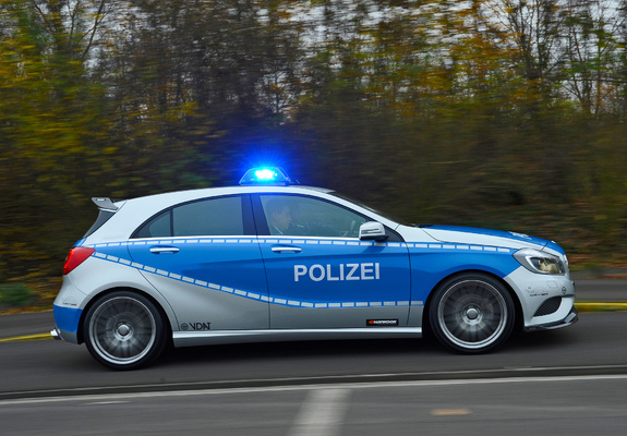 Brabus B25 Polizei Tune it! Safe! Concept (W176) 2012 pictures
