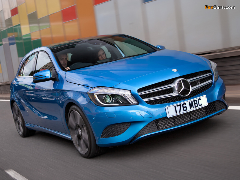 Mercedes-Benz A 200 CDI Urban Package UK-spec (W176) 2012 wallpapers (800 x 600)
