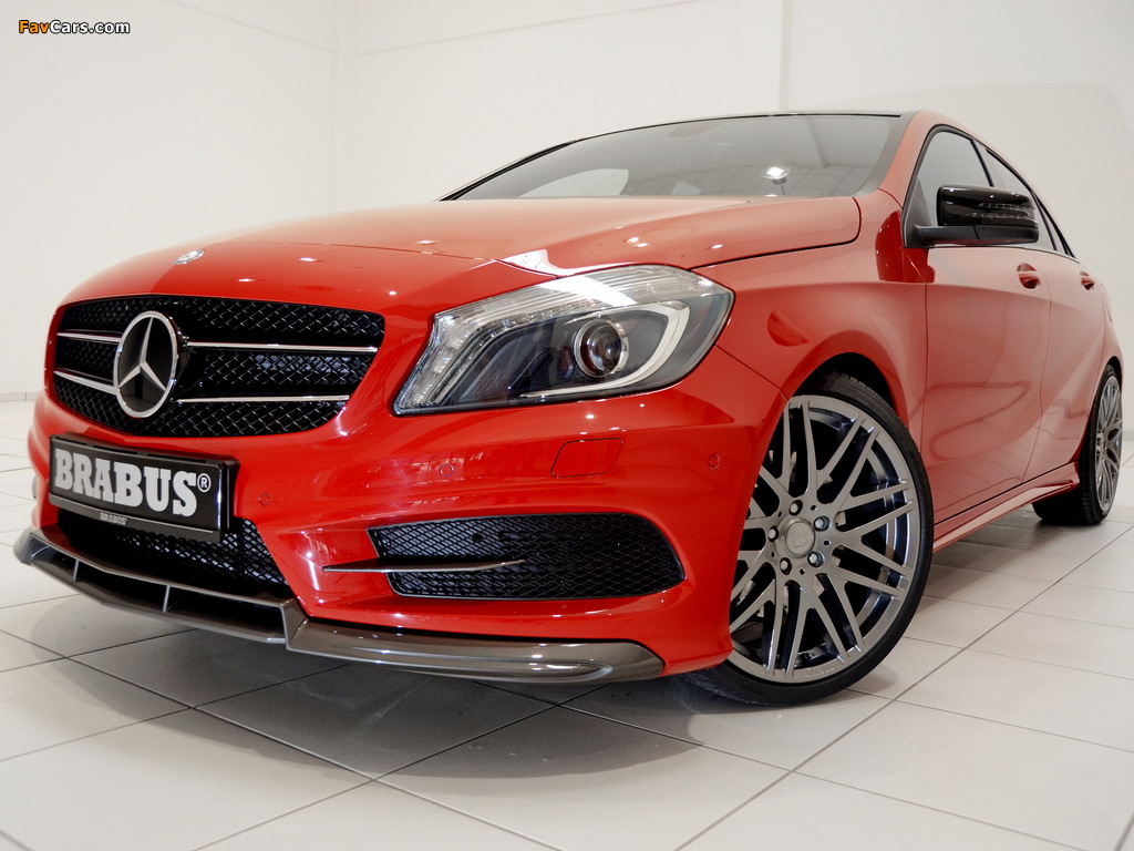 Brabus Mercedes-Benz A 250 (W176) 2012 wallpapers (1024 x 768)