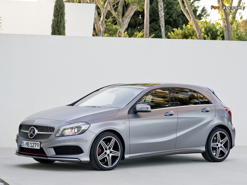 Mercedes-Benz A 250 AMG Sport Package (W176) 2012 wallpapers (800 x 600)