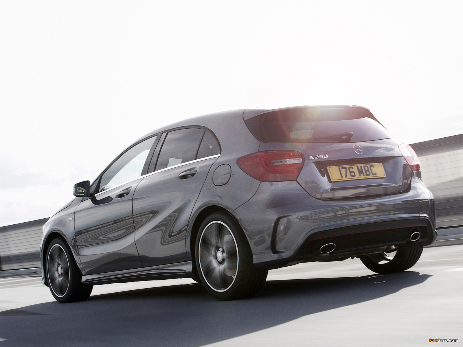 Mercedes-Benz A 250 AMG Sport Package UK-spec (W176) 2012 wallpapers (1600 x 1200)
